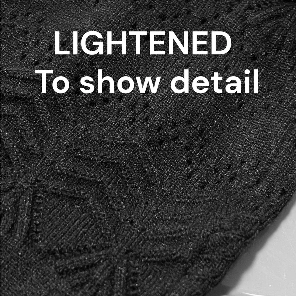 KLESIS Elegant Black and white two piece halter and skirt set sz SMALL - Picture 4 of 4